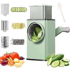 3 In 1 Manual Vegetable Slicer Rotary Cheese Grater Shredder